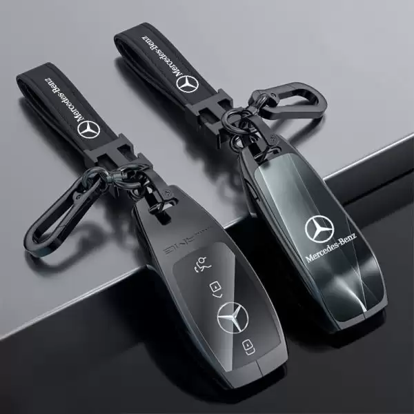 ỐP KIM LOẠI BỌC CHÌA KHOÁ Ô TÔ MERCEDES ĐẲNG CẤP
