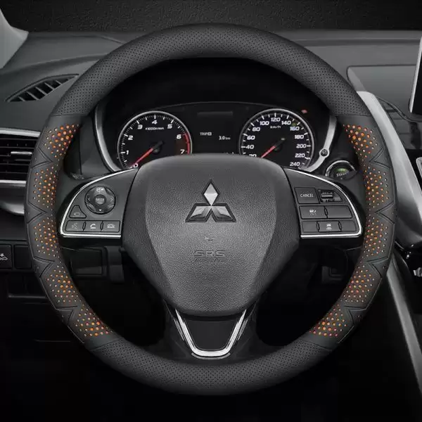 BỌC VÔ LĂNG XE MITSUBISHI DA NAPPA CAO CẤP, CHÍNH HÃNG