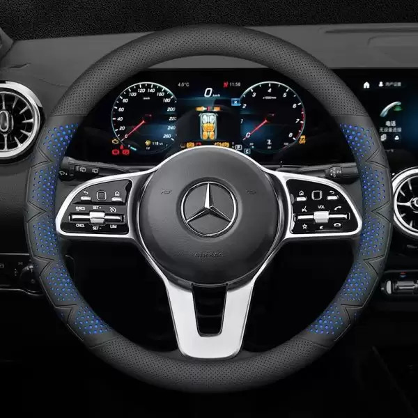 BỌC VÔ LĂNG XE MERCEDES CHẤT LIỆU DA NAPPA CAO CẤP, CHÍNH HÃNG