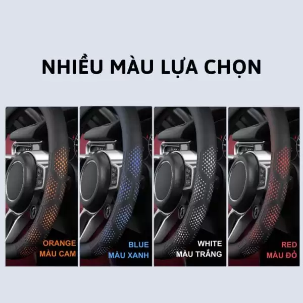 BỌC VÔ LĂNG XE HONDA CHẤT LIỆU DA NAPPA CAO CẤP