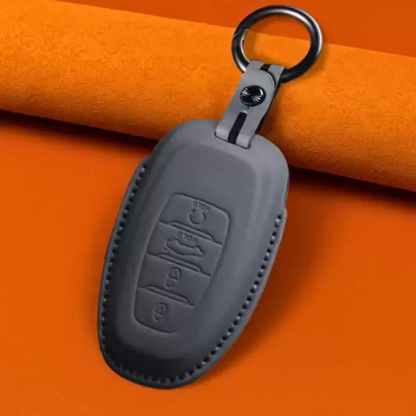 BAO DA BỌC CHÌA KHÓA Ô TÔ HYUNDAI DA BÒ SANG TRỌNG