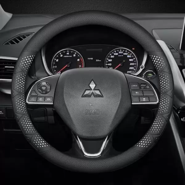 BỌC VÔ LĂNG XE MITSUBISHI DA NAPPA CAO CẤP, CHÍNH HÃNG