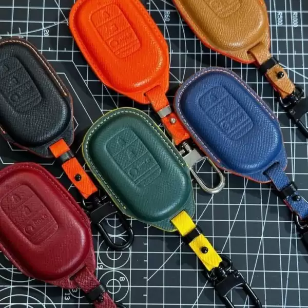 BAO DA BỌC CHÌA KHÓA Ô TÔ HONDA HANDMADE CAO CẤP
