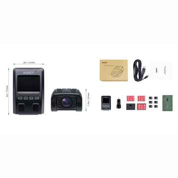 Camera hành trình cho ô tô Aukey Dr02J 4K